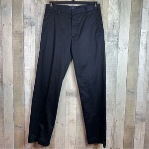 Dockers D1 Slim Fit 32X32 Black Chinos with Pockets